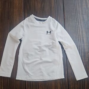 Under Armour White Performance Long Sleeve